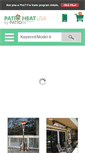 Mobile Screenshot of patioheatusa.com